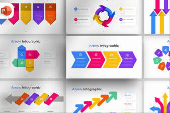 Arrow PowerPoint Infographic Template